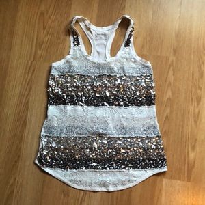 Sequined Tank Top